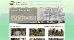 Desktop Screenshot of bayarea-automaticgates.com